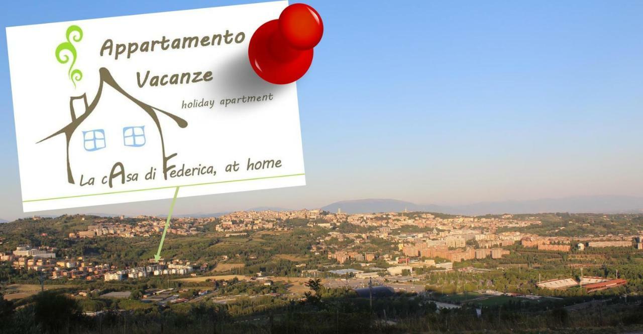La Casa Di Federica, At Home Перуджа Екстериор снимка